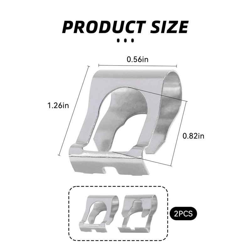 Tioollev 2PCS Car Windscreen Wiper Linkage Clips,Windshield Wiper Transmission,Car Accessories