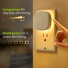 AUVON Plug-in LED Backlit Night Light with Motion Sensor &