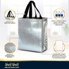 Nush Nush Set of 30 Shiny Silver Gift Bags in