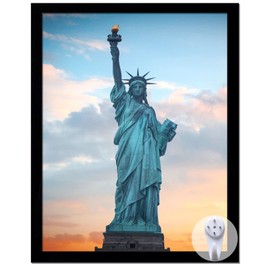 OMAIGAR 12x15 Picture Frame for 12by15 Poster Photo Canvas Certificate Black High Transparent Photo Frame Wall Desktop Horizontal Vertical 12 x 15