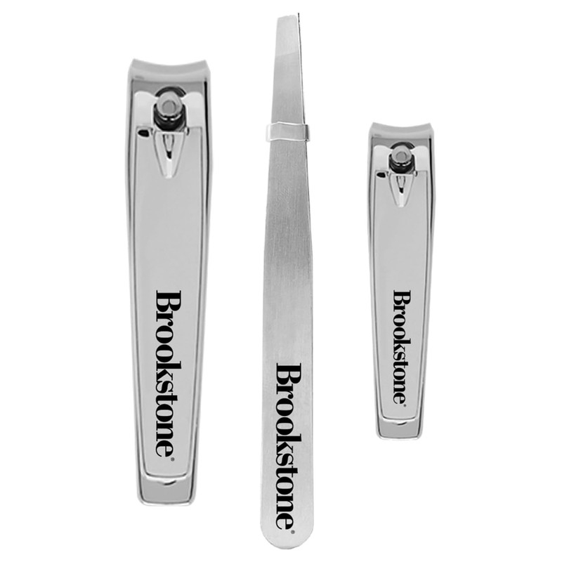 Brookstone Nail Clippers Set - Premium Stainless Steel Nail Clipper