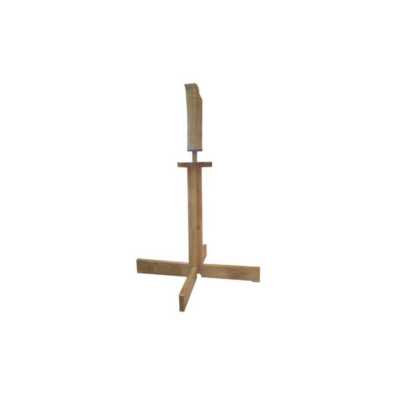 RYUJIN 35" Wooden Kendo Tameshigiri Practice Cutting Stand