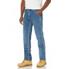 Carhartt Men's Relaxed Straight Rugged Flex Double-Front Denim Dungaree, Tahoe,