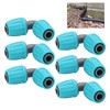 10pcs 16mm 90 Degree Hose Elbow Angle Drip Hose Lock