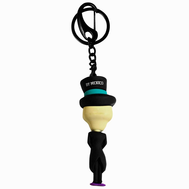 By Mexico Dúo De Llaveros 3D, Catrina Felisa/Catrín Florencio