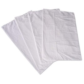 Sanro Sangyo Co., Ltd. [Set of 4] Pillowcase for business use 100% Cotton White (21.7 x 35.4 inches (55 x 90 cm)