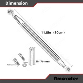 amavoler Gear Shift Linkage Compatible for Harley Davidson Touring Softail Dyna Trike Fatboy Electra Street Road Glide Wide Glide FLH FLHX FLTR FLHR FX 1987-2021 (Black-02)