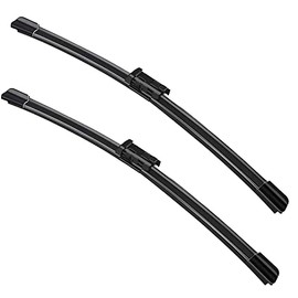 Juego de 2 escobillas limpiaparabrisas de repuesto para VW Jetta 2011-2019 VW Passat MK6, B7 2012-2018 – 24"/19" (juego de 2) parte superior Lock 16 mm