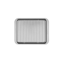 Chef's Classic Non-Stick Toaster Oven Broiler Pan with Rack - Fits in ALL Standard Toaster Ovens