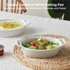 ONEMORE Oval Au Gratin Baking Dish, 20 oz Small Casserole
