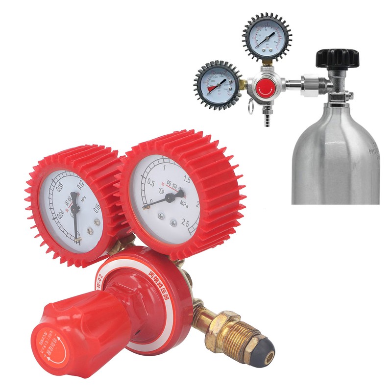 Welder Gas Regulator TIG Propane Gauge Flow Meter Valve Flowmeter