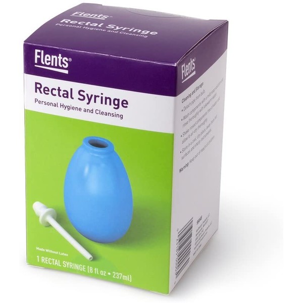 Flents Rectal Syringe, Reusable & Easy to Clean