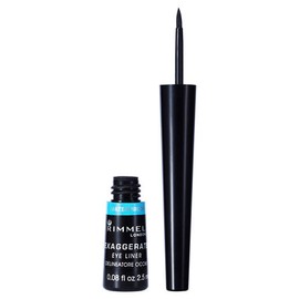 Rimmel Exaggerate Waterproof Eye Liquid Liner 100% Black