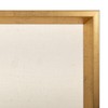 Kate and Laurel Calter Framed Linen Fabric Pinboard, 25.5 x