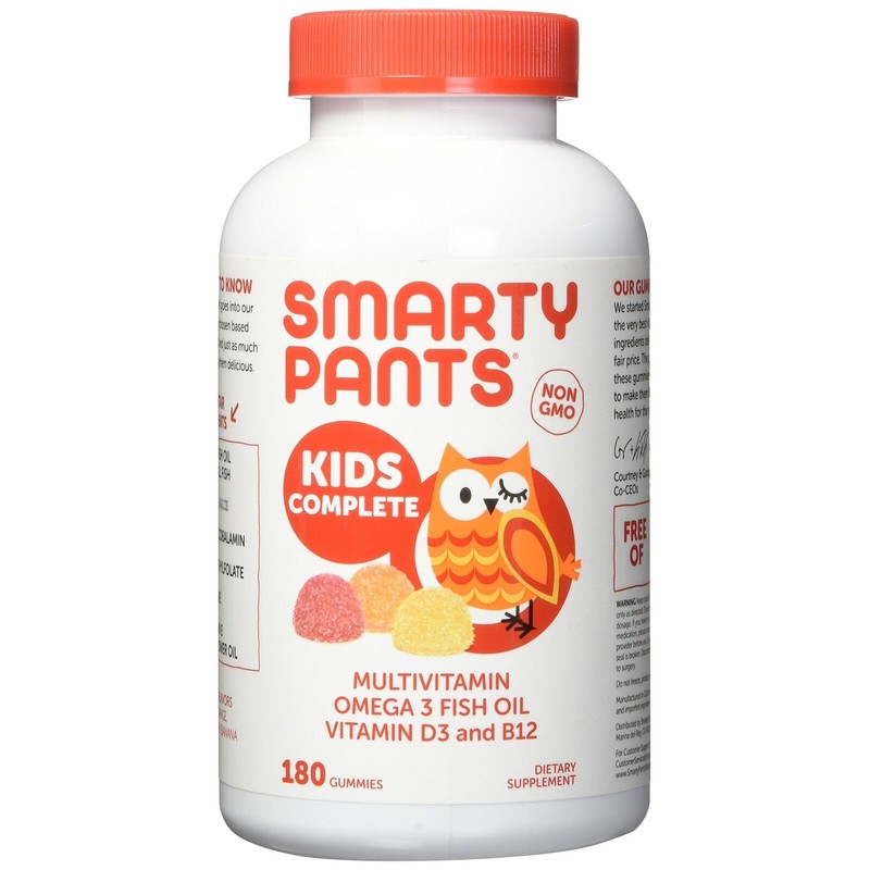 Miss Smarty Pants Smarty Pants Kids Complete Multi-Vitamin, 180 Gummies