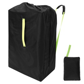 XXLAUBBD Stroller Bag for Airplane - Waterproof Oxford Cloth Stroller Travel Bag with Adjustable Shoulder Strap Practical Travel Accessories for Double Strollers Car Train