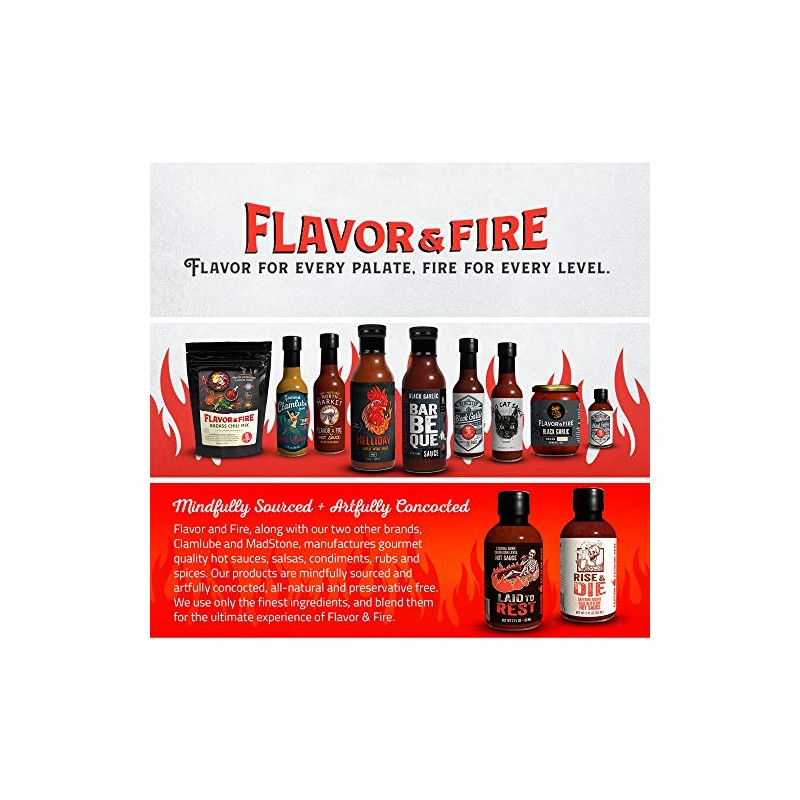 Flavor and Fire Foods, Columbus Hot Sauce, Pepper Infused, North