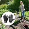 UAF Sports - Black Gardening Gloves Leather Thorn Proof Safety