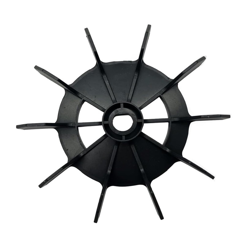 SagaSave Plastic Motor Fan Blade, Black Large Air Compressor Fan