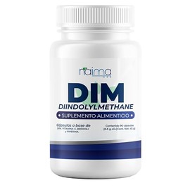 NAIMA DIM | Suplemento Alimenticio de Origen Natural | Apoyo al Equilibrio Hormonal | Bienestar Metabólico y Salud Integral | Sin Aditivos | 90 cápsul