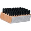 UNIX UWN98-47 Ski Snowboard Tune-up Tool Brush with Felt Polishers