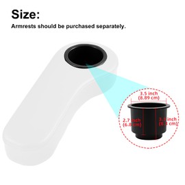 Roykaw Cup Holder Insert for Golf Cart Armrest