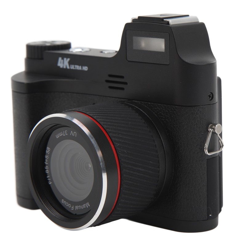 4K Digital Camera 48MP Manual Focusing Retro Anti Slip Pattern