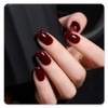 GAOY- Esmalte de uñas en gel rojo oscuro, 16 ml,