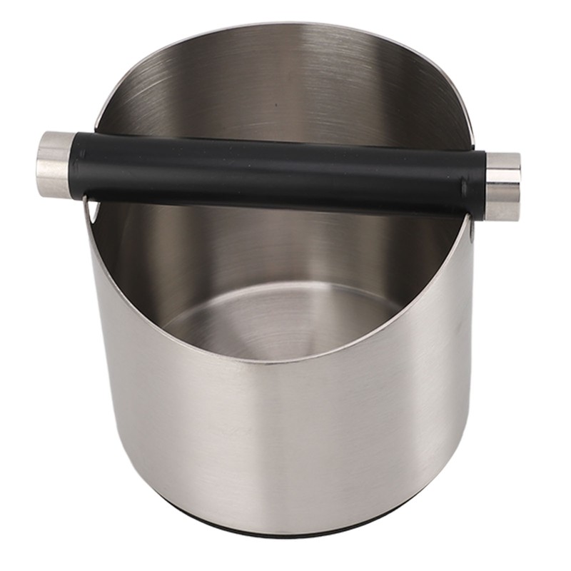 Stainless Steel Coffee Grounds Knock Box Coffee Knock Box with