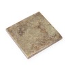NKlaus Alabaster Plate 8.5 x 8.5 cm for Smoking and