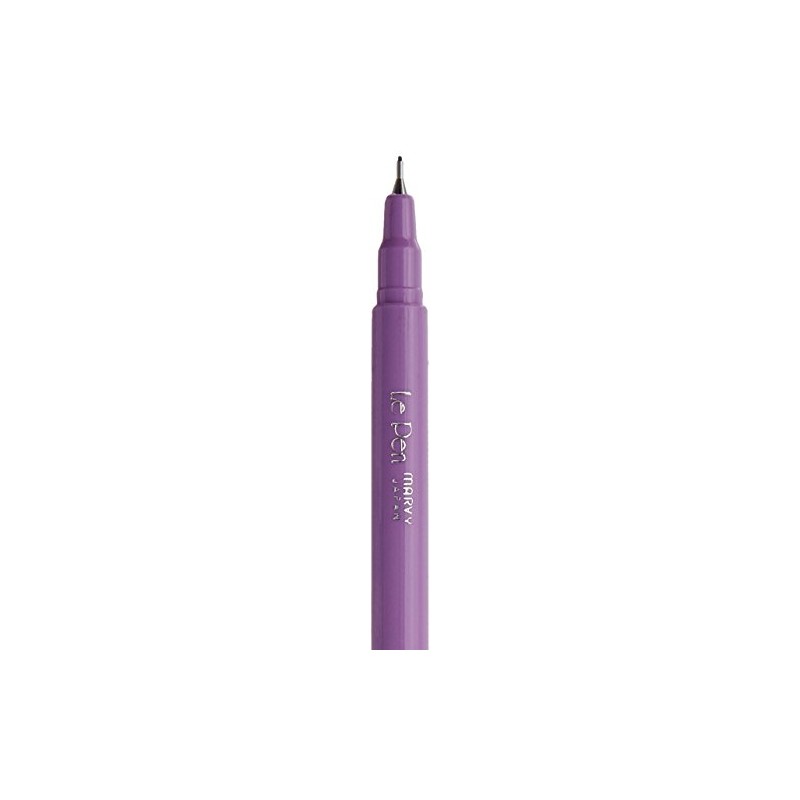 Uchida of America 4300-C-8 Carded Le Pen, .03mm Point, Lavender,