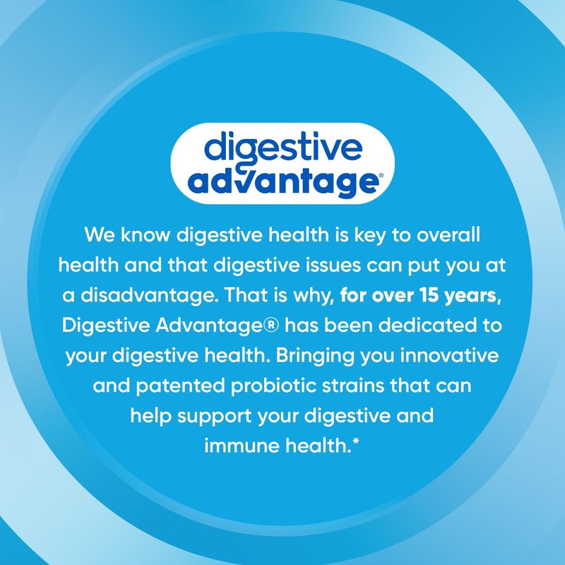 Digestive Advantage Daily Probiotic, 30 Capsules (Pack of 2)