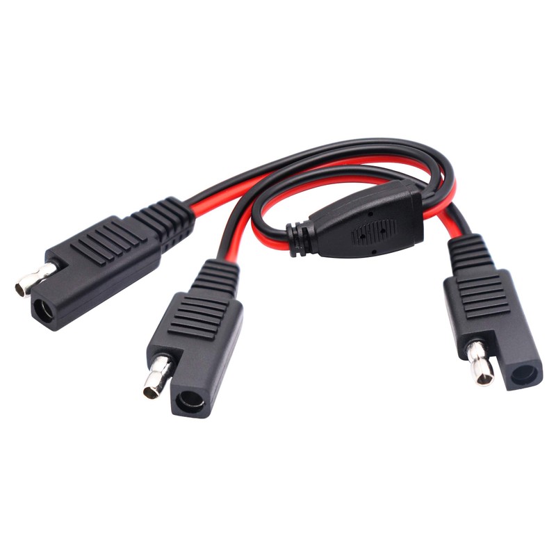 AAOTOKK SAE Y Cable adaptador divisor SAE 1 a 2