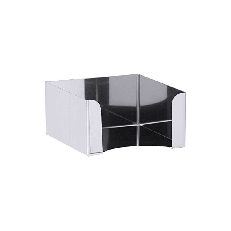 Contacto 429 Napkin Holder, Stainless steel, Silber,Edelstahl, 16,5x16,5 cm