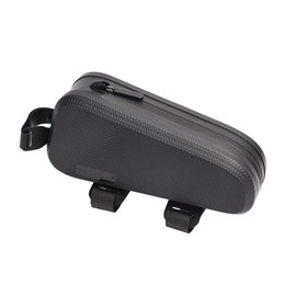 WILD HEART Bicycle Top Tube Bag, Bicycle Front Frame Bag, Fully Waterproof, Easy Installation, Small Storage, Bicycle Carrying Bag, Mountain Road Bike Riding Accessories Kit (Black)