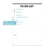 Nokingo (3 Packs) To Do List Notepad - 50 Sheets/Pad,