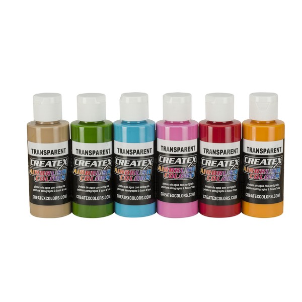 Createx Colors 5810-00 Tropical Airbrush Set, 2 oz.
