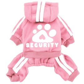 Dolahovy Hunde Hoodie Kleidung für Haustiere Weiche Herbst Winter Welpen Pullover Fleece Hundejacke Mäntel Baumwolle Hunde Outfit für Chihuahua Teddy Kleine Mittlere Hunde Katzen