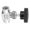 Stainless Steel BSPP Female Thread Straight Needle Valve for Water