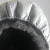 DUMI Sheepskin Bicycle Saddle Cover - Soft Grey Lambskin Bicycle