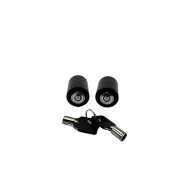 2 Pack Keyed Alike Aluminum Fish Finder Lock, Fishing Graph Lock for Securing Fishing Unit to Gimbal Mount