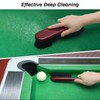 Windspeed 4+1 Pool Table Brush Set, Wood Billiards Pool Table