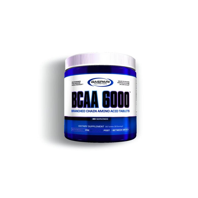 Gaspari Nutrition, BCAA 6000, Branch Chained Amino Acid Tablets, Decrease