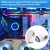 sourcing map 2pcs 90 Degree Elbow Water Cooling Adapter G1/4"