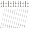 12 Pcs Cabinet Door Restraint, Door Opening Angle Protector Cabinet