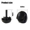 2-Pack Black Control Dial Knob Compatible with Honeywell Water Heater