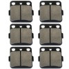 Celox Front Rear Brake Pads for Yamaha Raptor YFM 660