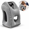 Inflatable Travel Pillow for Airplanes – Forward Leaning Head &