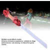 Changor Light Sword Toy Vibrante LED Glow Sabre para Juegos