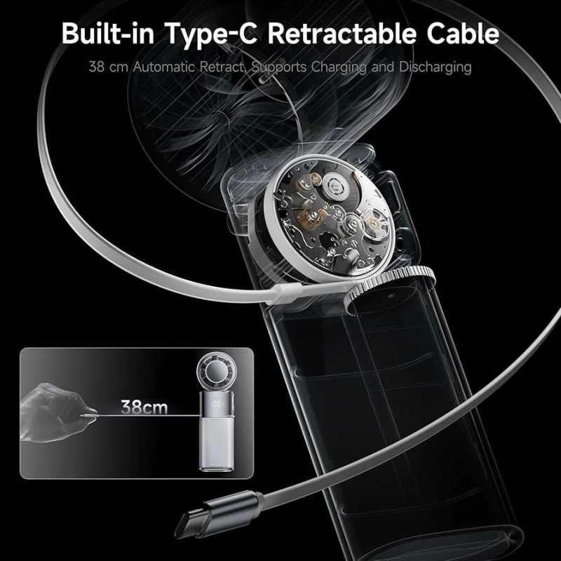 SP Space Player Portable Handheld Turbo Fan with Ice Cooling,